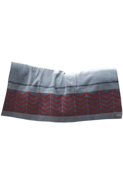 kentucky Horsewear Couverture Sechante Carre Heavy Grey/Dark Red Online