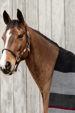 kentucky Horsewear Couverture Sechante Carre Heavy Black/Gray Hot