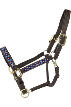 kentucky Horsewear Pearls Licol Blue Hot