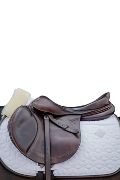 kentucky Horsewear Skin Friendly Tapis De Selle Jumping Wh/Ab Discount