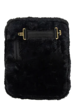 kentucky Horsewear Vegan Sheepskin Chest Expander 1 Boucle Black
