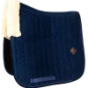 kentucky Horsewear Velvet Skin Friendly Tapis De Selle Dressage Db/Ab