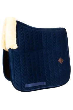 kentucky Horsewear Velvet Skin Friendly Tapis De Selle Dressage Db/Ab