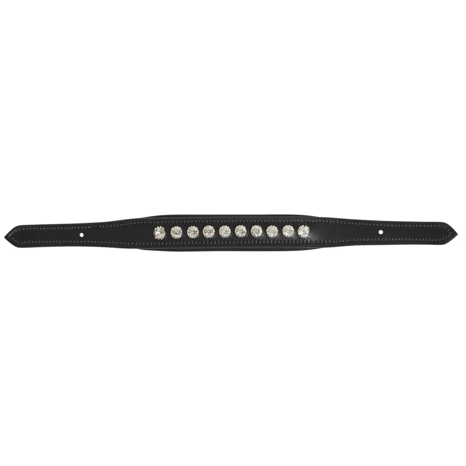 schockemohle Lanieres Laterales De Collier De Chasse Sevilla Select Avec Cristaux Black/Silver Online