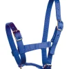 horze Licol De Poulain , Nylon Bleu New