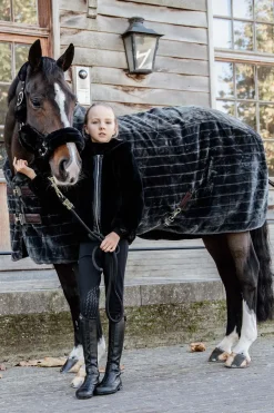 kentucky Licol Double Mouton Horsewear Shipping Black Hot