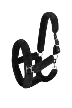 horze Licol Douce Fausse Fourrure Black Discount