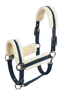 horze Licol Marquess Avec Doublure En Fausse Fourrure Dark Navy Best