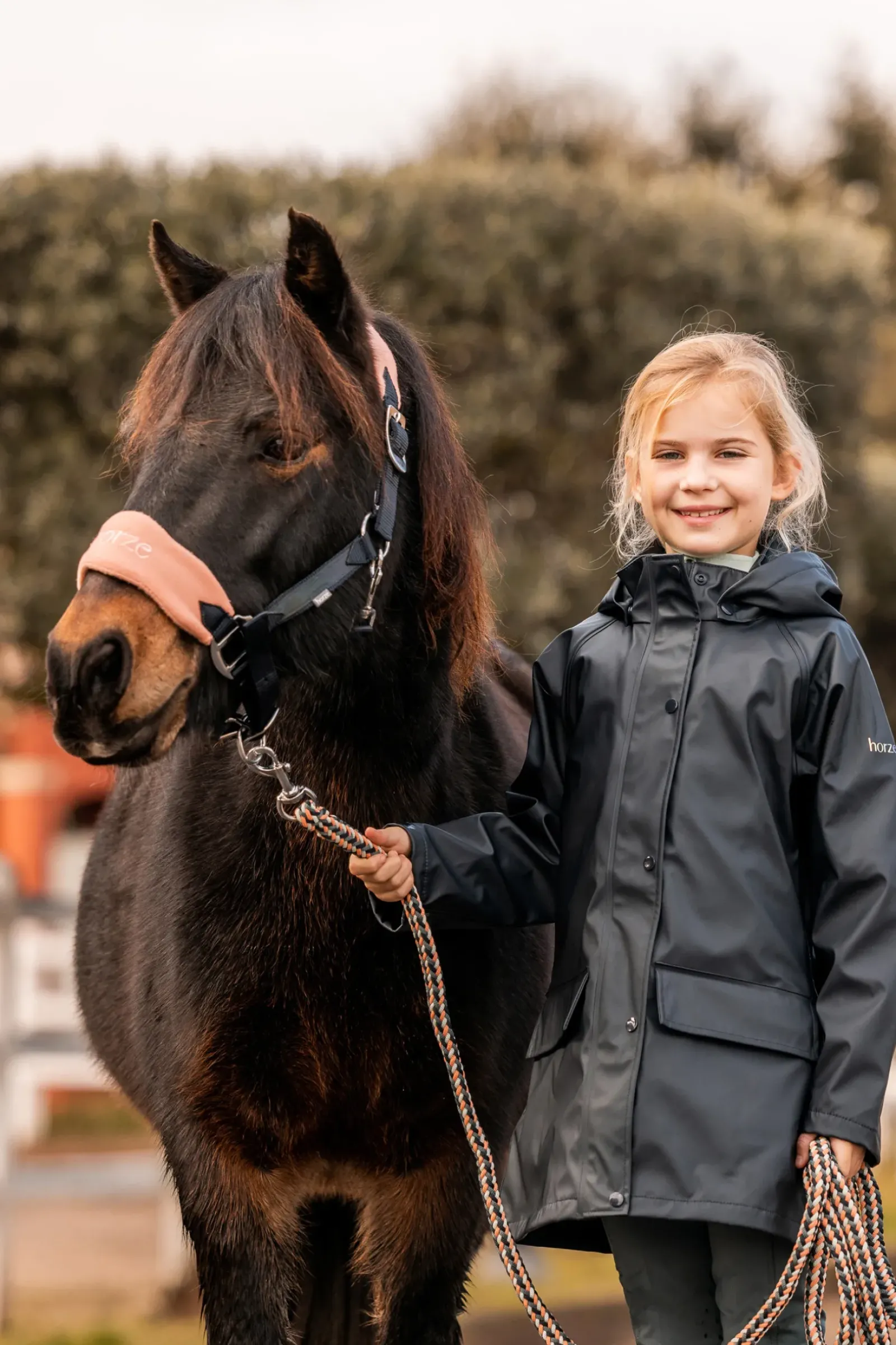 horze Licol Trixi, Poney Dark Navy Sale