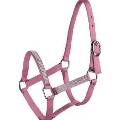 horze Licol Poulain Avec Cristaux Rose Clearance