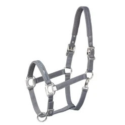 schockemohle Licol Schockermohle Memphis, Licol Nylon De La Collection Anthracite New