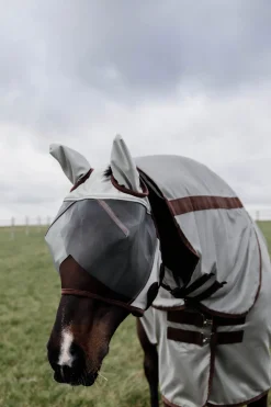 kentucky Masque Anti-Mouches Avec Oreilles Classic Horsewear Silver Online