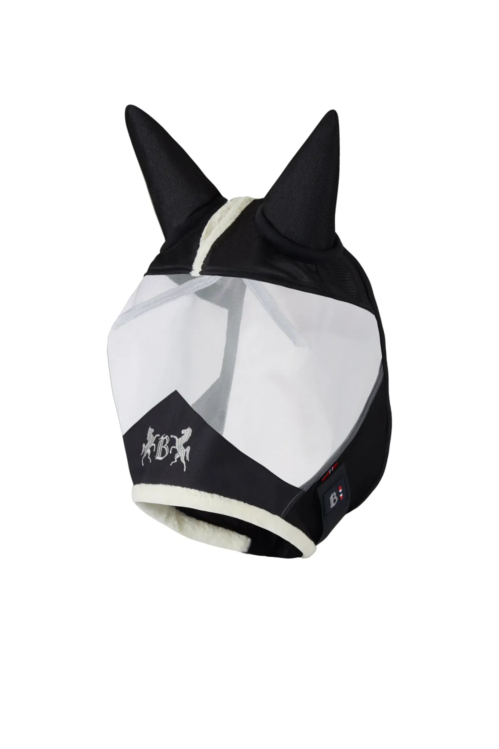 bvertigo Masque Anti-Mouches B Vertigo Delux Avec Fausse Fourrure Dark Navy Hot