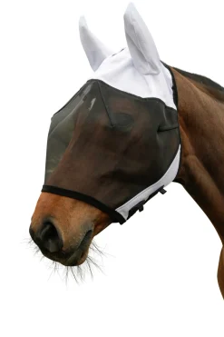 covalliero Masque Anti-Mouches Superfly Avec Protection Des Oreilles Wh/Ab Sale