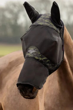 lemieux Masque Anti-Mouches Integral Visor-Tek Camo Green Hot
