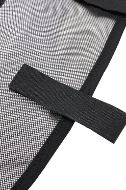 horze Masque Anti-Mouches Pour Filet Noir