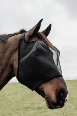 kentucky Masque Anti-Mouches Sans Oreilles Classic Horsewear Black Sale