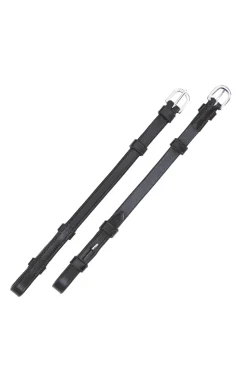 schockemohle Montants De Bridon Filet Select Black/Silver Clearance