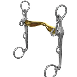 nsbits Mors De Bride Ns Bits Aachen, L'Hotte A Leger Passage De Langue, Epaisseur 16 Mm, Branche Inferieure 7 Cm Pas D'Indication Hot