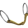 nsbits Mors De Filet Ns Bits Demi Anky, Simple Brisure, Canons Courbes, Epaisseur 14 Mm, Anneaux Chantilly 55 Mm Pas D'Indication Discount