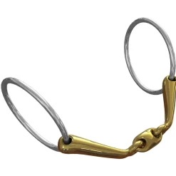 nsbits Mors De Filet Ns Bits Starter, Debourrage, Reprise En Main, Epaisseur 16 Mm, Anneaux Chantilly 70 Mm Pas D'Indication Online