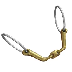 nsbits Mors De Filet Ns Bits Verbindend, Canons Epaisseur 12 Mm, Anneaux Chantilly 70 Mm Pas D'Indication Outlet