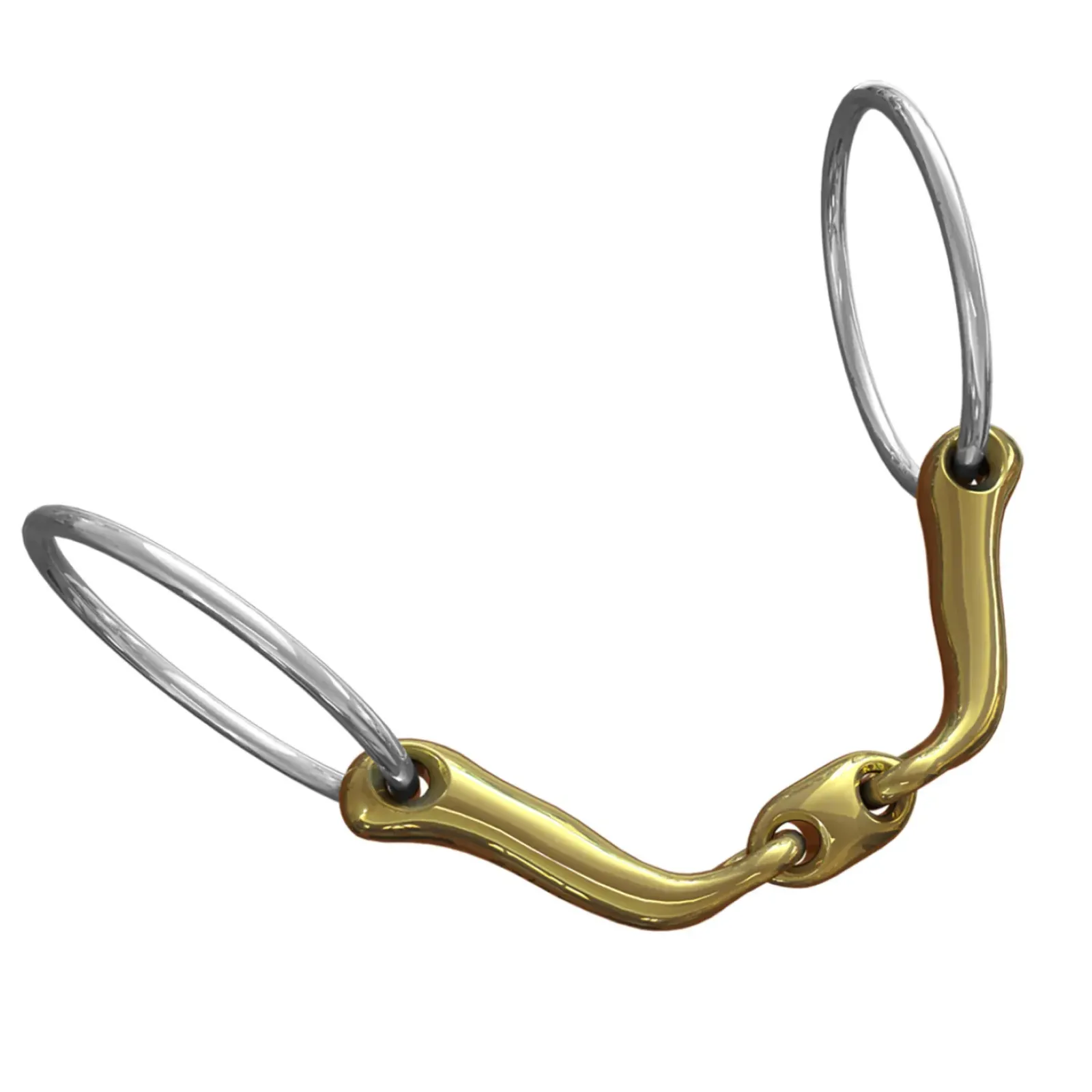 nsbits Mors De Filet Ns Bits Verbindend, Canons Epaisseur 12 Mm, Anneaux Chantilly 70 Mm Pas D'Indication Outlet
