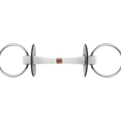 sprenger Mors De Filet Nathe 20 Mm Anneaux Chantilly Libres, Canons Cintres Et Joint Central Cuivre (Anneaux 70 Mm) Pas D'Indication