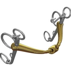 nsbits Mors Pelham Ns Bit Tranz, Double Brisure, Articulation Losange, Canons 16 Mm, Branche Inferieure 7 Cm Pas D'Indication Discount