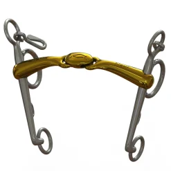nsbits Mors Pelham Ns Bits Turtle Tilt Avec Flex, Canons Epaisseur 16 Mm, Branche Inferieure 7 Cm Pas D'Indication Clearance