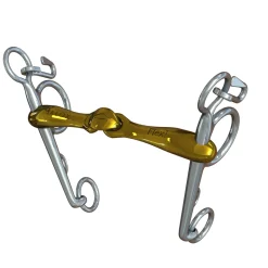 nsbits Mors Pelham Ns Bits Turtle Tactio + Flex , Canons Epaisseur 16 Mm, Branche Inferieure 7 Cm Pas D'Indication Sale