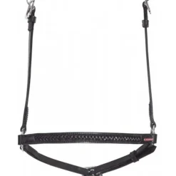 karlslund Muserolle Allemande Avec Tresse Black New