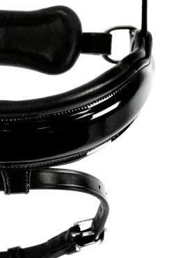 schockemohle Muserolle Stanton Select Black/Patent Grey Discount