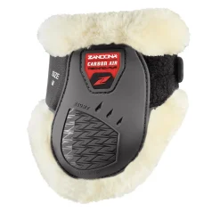 zandona Protege-Boulets Fourrure Carbon Air Techno-Fur Jeunes Chevaux Black Hot