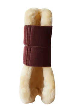 horze Protege-Tendons Leighton Teens Ado Collection Rum Raisin Brown Clearance