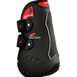 zandona Protege-Tendons Carbon Air Poney Avec Velcro Black Best