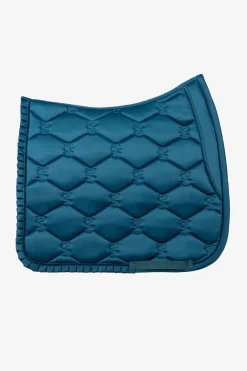 psofsweden Ps Of Sweden Tapis De Selle De Dressage Ruffle Petrol Blue