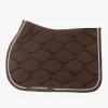 psofsweden Ps Of Sweden Tapis De Selle En Coton Signature Jump Saddle Pad Coffee Liqueur Outlet