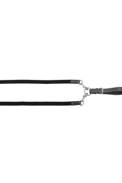 horze Rênes Allemandes Sangle Noir Discount