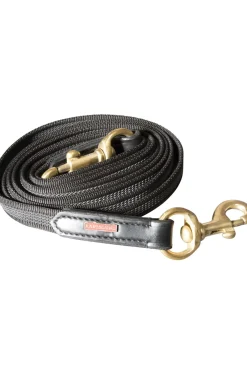 karlslund Rênes Caoutchouc Supergrip Black/Brass Discount