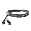 kavalkade Rênes En Cuir Souple Florina Couture Arrondie Black New