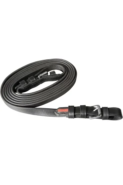 karlslund Rênes Biothane Avec Boucles Black Best