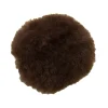 horze Rond De Muserolle Croisee En Mouton Veritable Marron Clearance