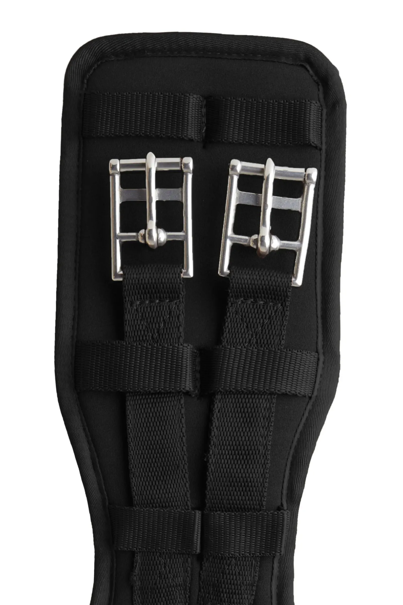 horze Sangle De Dressage Preformee Neoprene Samara Avec Elastique Black