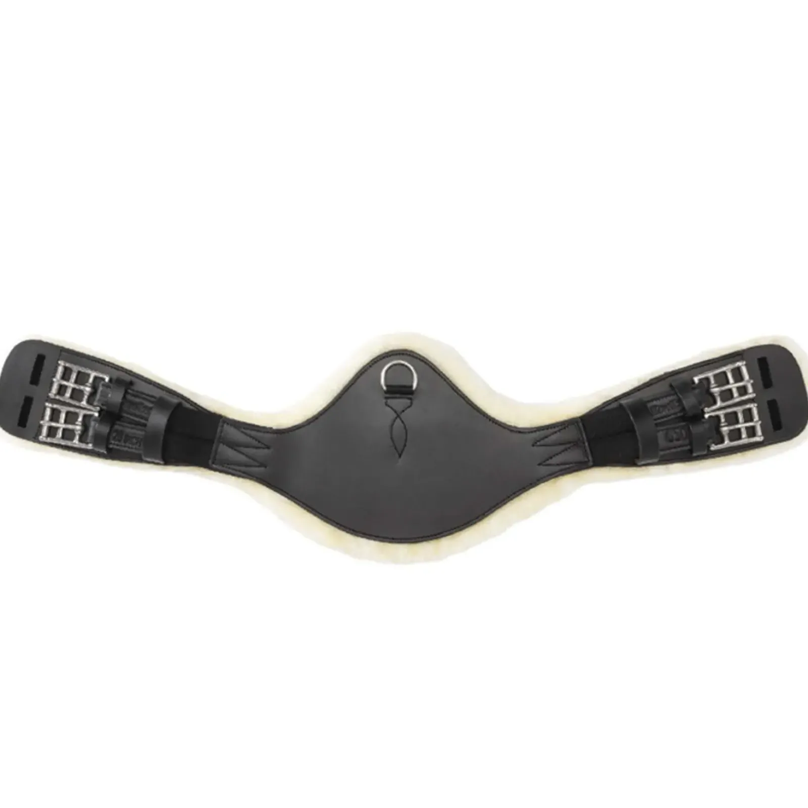kavalkade Sangle Casper Demi-Lune Avec Fausse Fourrure Black Hot