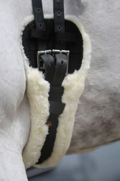 kentucky Sangle Mouton Courte Horsewear Black