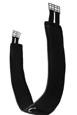 horze Sangle Preformee Neoprene Frontera Avec Elastique Black Sale