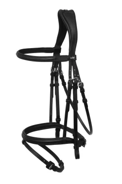 schockemohle Cape Town Select Bridle Black/Silver Best