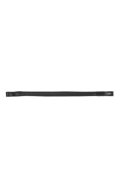 schockemohle Leather S Select Browband Black/Silver New