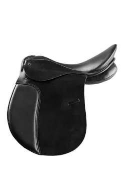 horze Selle Mixte Cuir Noir